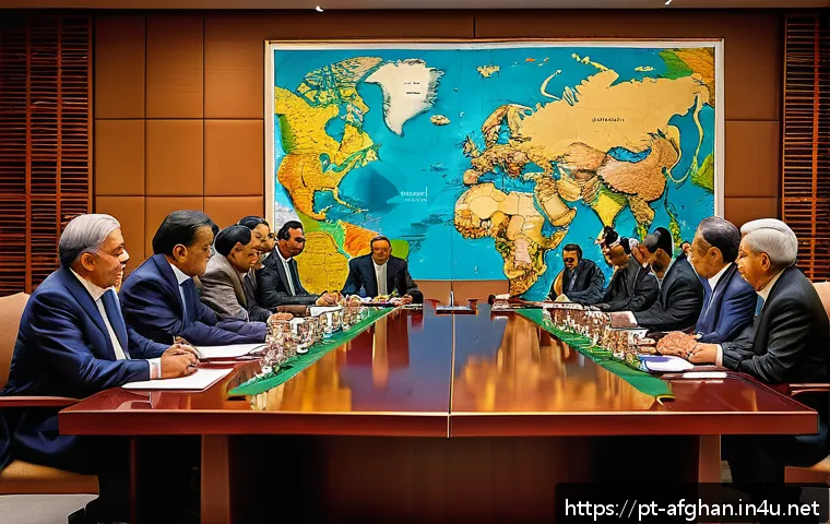 2021년 카불 사태 - A detailed geopolitical map of Central and South Asia highlighting shifting alliances post-2021 Kabu...